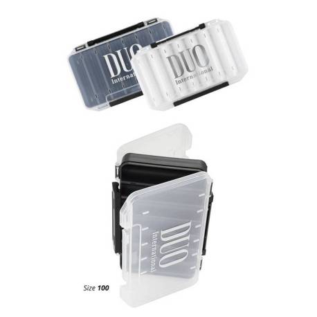 Cutie naluci DUO REVERSE LURE CASE 100, White/Silver Logo, 19.3x10x3cm