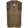 Vesta BLASER WING Vintage Waistcoat Dark Brown Melange L