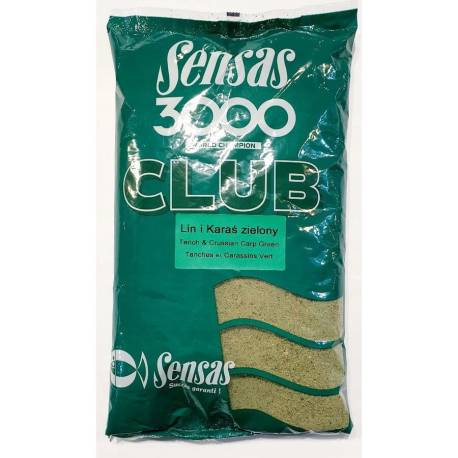 Nada SENSAS 3000 CLUB TENCH CRUCIAN GREEN 1KG