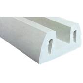 Protectie din PVC pentru docuri OSCULATI 44.021.00, gri, 72x30mm, 2m