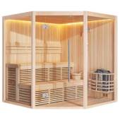 Sauna finlandeza NORDIC REPOSE CORNER, 200x200x210cm