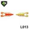 Rac 4PREDATORS Riku Shad 8cm, Floating, culoare L013, 5buc/plic