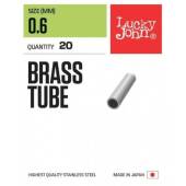 Tub strune LUCKY JOHN Brass Tube, Diametru 1.6mm, 20buc/plic