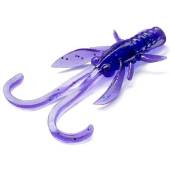Naluci FISHUP Baffi Fly Crawfish 3.8cm, Dark Violet Peacock & Silver, 10 buc/plic