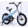 Bicicleta copii 4-6 ani ROYAL BABY Matt Button roti 16", Albastru