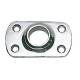 Soclu dreptunghiular balustrada 60° 22mm, inox AISI316