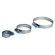 Coliere inox nichelat 19/38mm, 10buc/cutie