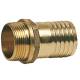 Adaptor tip tata pentru furtun, alama cromata, 2 1/2" x 70 mm