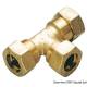 Imbinare tip T din alama OSCULATI, 10 mm