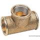 Imbinare in T din alama OSCULATI, filet 1 1/2" x 1 1/4" x 1 1/2""