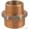 Niplu dublu redus GUIDI, bronz, racorduri tip tata, 3/4" x 1/2"