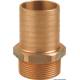 Racord furtun tip tata GUIDI, bronz, 1/4" x 10 mm