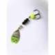 Lingurita rotativa MEPPS Aglia-e Brite 6.5g, Nr.3, argint/chartreuse