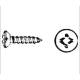 Surub in cruce inox, UNI 6956 DIN 7983, 3.5X10mm, 200buc