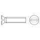 Suruburi mecanice UNI 6109 DIN 965, 6x100mm, inoxAISI316, 5buc