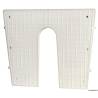 Placa protectie motor pupa OSCULATI, plastic, alb, 420x340 mm