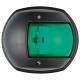 Lumina navigatie OSCULATI Maxi 20 corp negru, 24V, 112.5° verde/dreapta