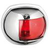 Lumina navigatie OSCULATI Maxi 20 corp inox AISI316, 112.5° rosu/stanga 12V