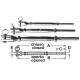 Tensor pentru cablu din inox GFN 195306, 6mm, inox AISI316