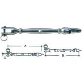 S.S.RIGGING SCREW FOR S.S.CABLE 6x3