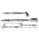 Tensor cu racord conic pentru cablu inox 12x6mm, inox AISI316