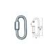 Carabina cu surub, inox AISI316, Ø 4mm x 40mm