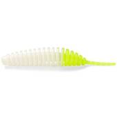 Grub FISHUP Trout Series Tanta Garlic 5cm, nr.131 White/Hot Chartreuse, 9 buc/plic