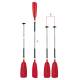 Kit pagaie caiac SCOPREGA DPR 107, duraluminiu 150 - 215cm