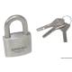 Lacat rezistent la efracție cu cheie Fisher, inox AISI304, ureche 40mm