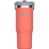 Cana termoizolanta STANLEY IceFlow Flip Straw Tumbler Guava Pink, 0.89L