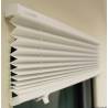 Transperant OCEANAIR Skysol Motion Pleated Blind 550 x 640 mm