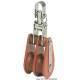 Scripete velier HYE Tufnol block 2 role, 16x60mm TW