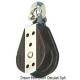 Scripete velier VIADANA Delrin Ball-bearing block 1 rola fix/pivotant 10x38mm
