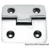 Balama cu deschidere la 95°, inox AISI316, 66x66mm