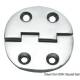 Balama cu deschidere la 95°, inox AISI316, 65x65mm