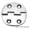 Balama cu deschidere la 95°, inox AISI316, 65x65mm