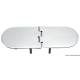 Balama cu deschidere la 95%, inox AISI316, 190x65mm