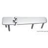 Balama cu deschidere la 95%, inox AISI316, 141x29mm