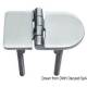 Balama cu deschidere la 180°, inox AISI316 finisat, 70x40mm