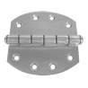 Balama turnata, inox rounded 51x51x102mm