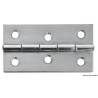 Balama rectangulara din inox finisat 1.3mm, 75x40mm
