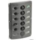 Panou electric cu sigurante automate si LED dublu, 12V, 5 comutatoare + USB