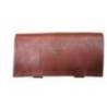 Toc port glont din piele TAPEL, 10 posturi, model mistret, maro roscat
