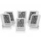 Set 6 statii meteo BRESSER Temeo Hygro Indicator 7000015, termometru, higrometru, alb