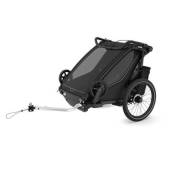 Carucior multisport dublu THULE Chariot Sport 2, Black