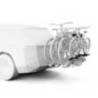 Suport 3 biciclete THULE EasyFold 3 cu prindere pe carligul de remorcare
