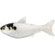 Naluca LIVETARGET SHAD UNRIGGED 14cm, 14g, White/Albino, 2buc/plic