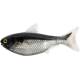 Naluca LIVETARGET SHAD UNRIGGED 14cm, 14g, Black/Silver, 2buc/plic