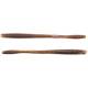 Vierme siliconic LIVETARGET Straight Tail Worm 14cm, Brown/Black, 10buc/plic