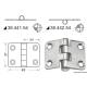 Balama inox finisat OSCULATI 38.441.54-S, 2x48x37mm, bulk 2 bucati